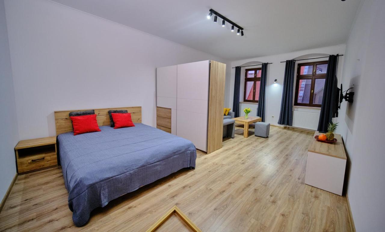 Urania Apartamenty 코바리 객실 사진