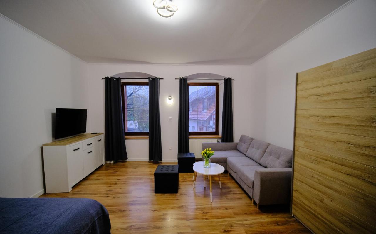 Urania Apartamenty 코바리 객실 사진