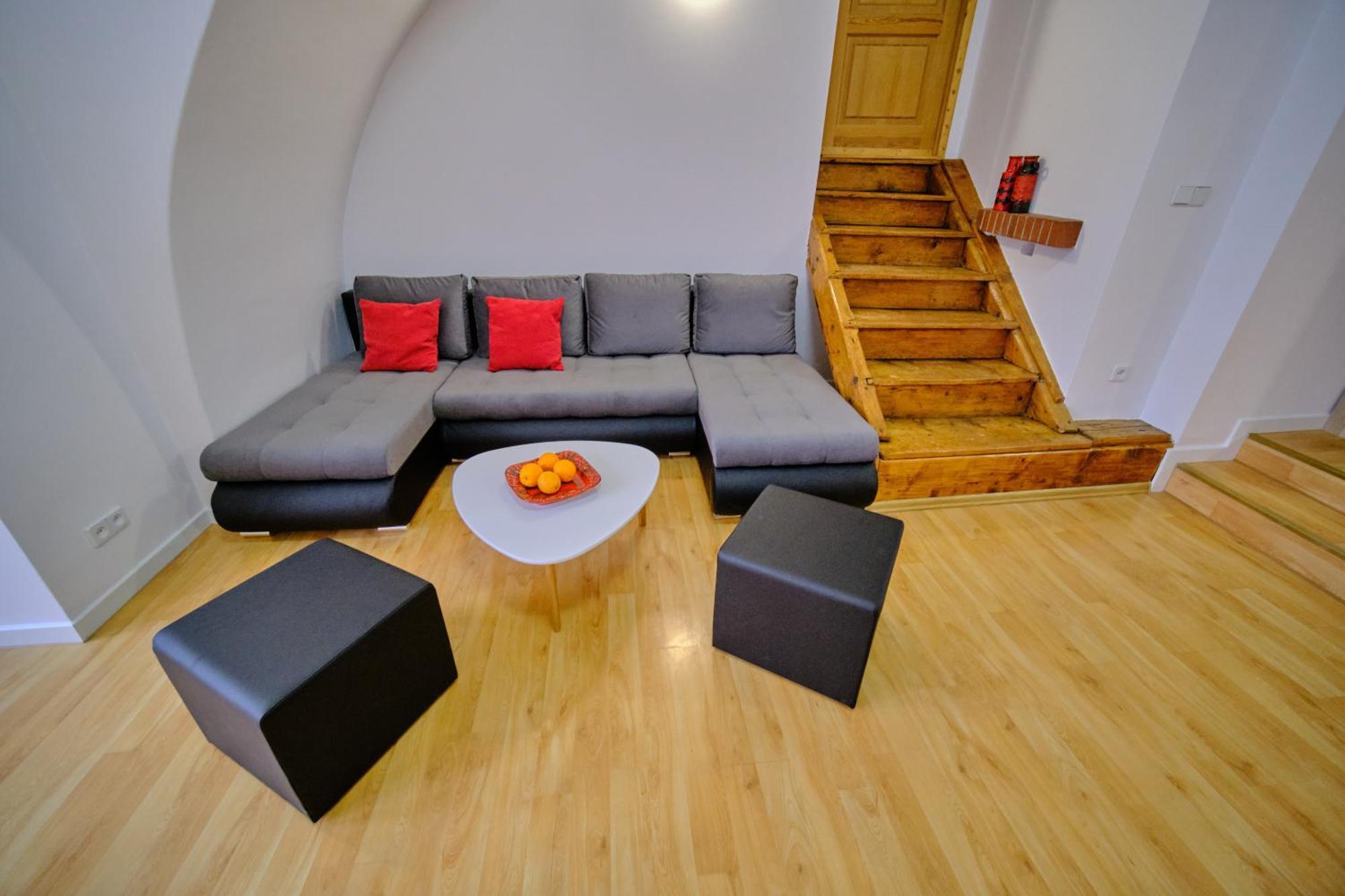 Urania Apartamenty 코바리 객실 사진