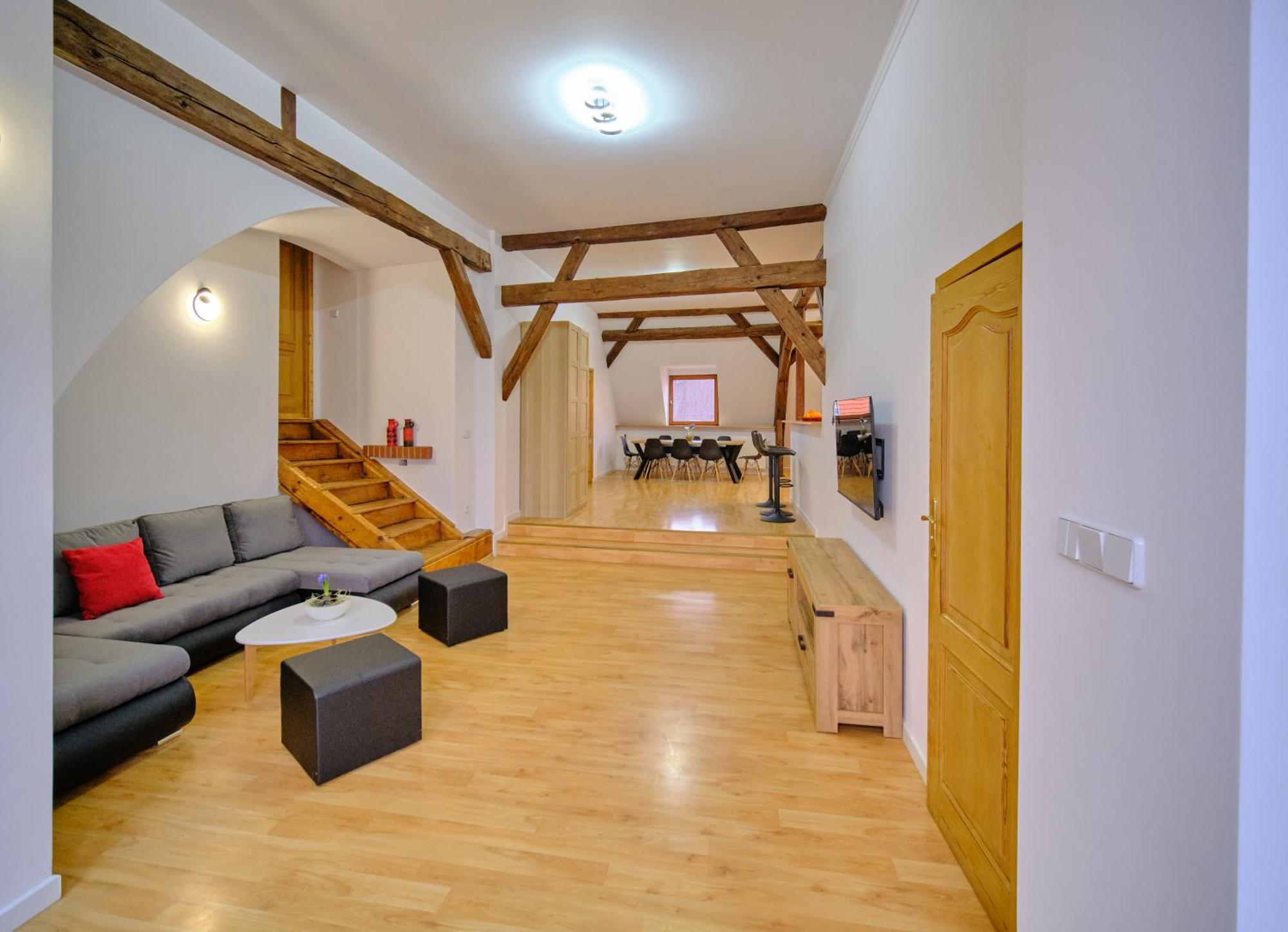 Urania Apartamenty 코바리 객실 사진