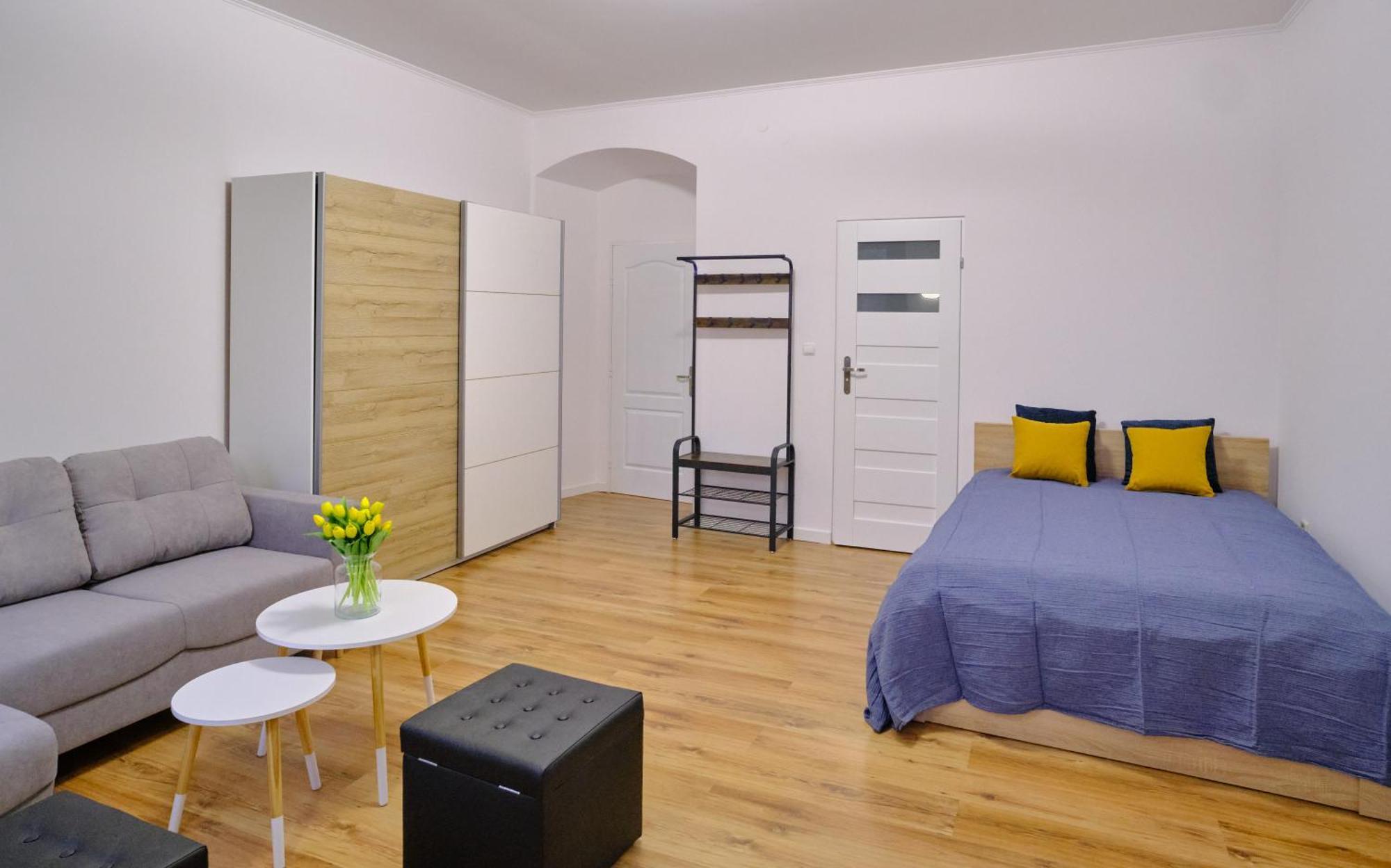 Urania Apartamenty 코바리 객실 사진