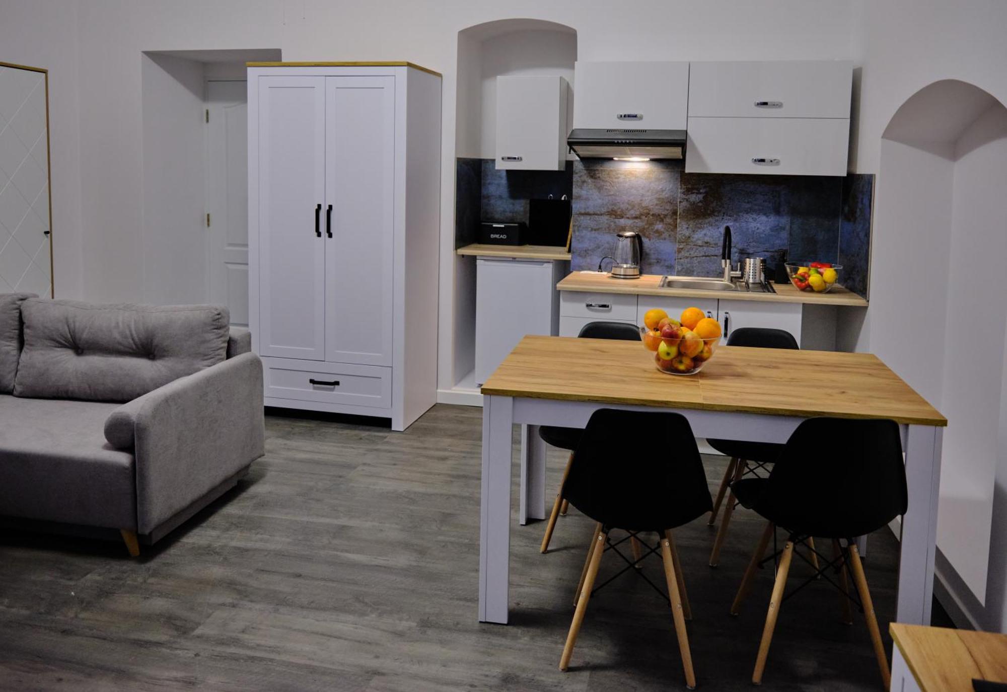 Urania Apartamenty 코바리 객실 사진